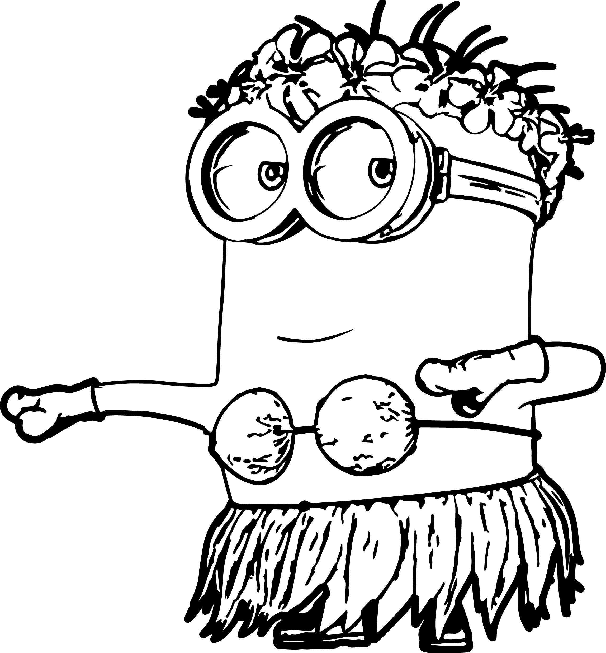 Minion coloring pages