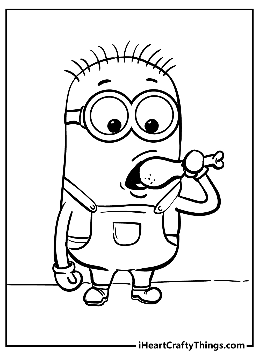 Minions coloring pages free printables