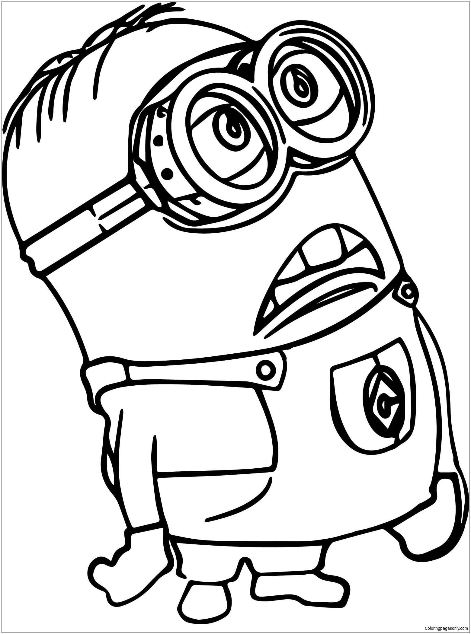 Minions coloring pages