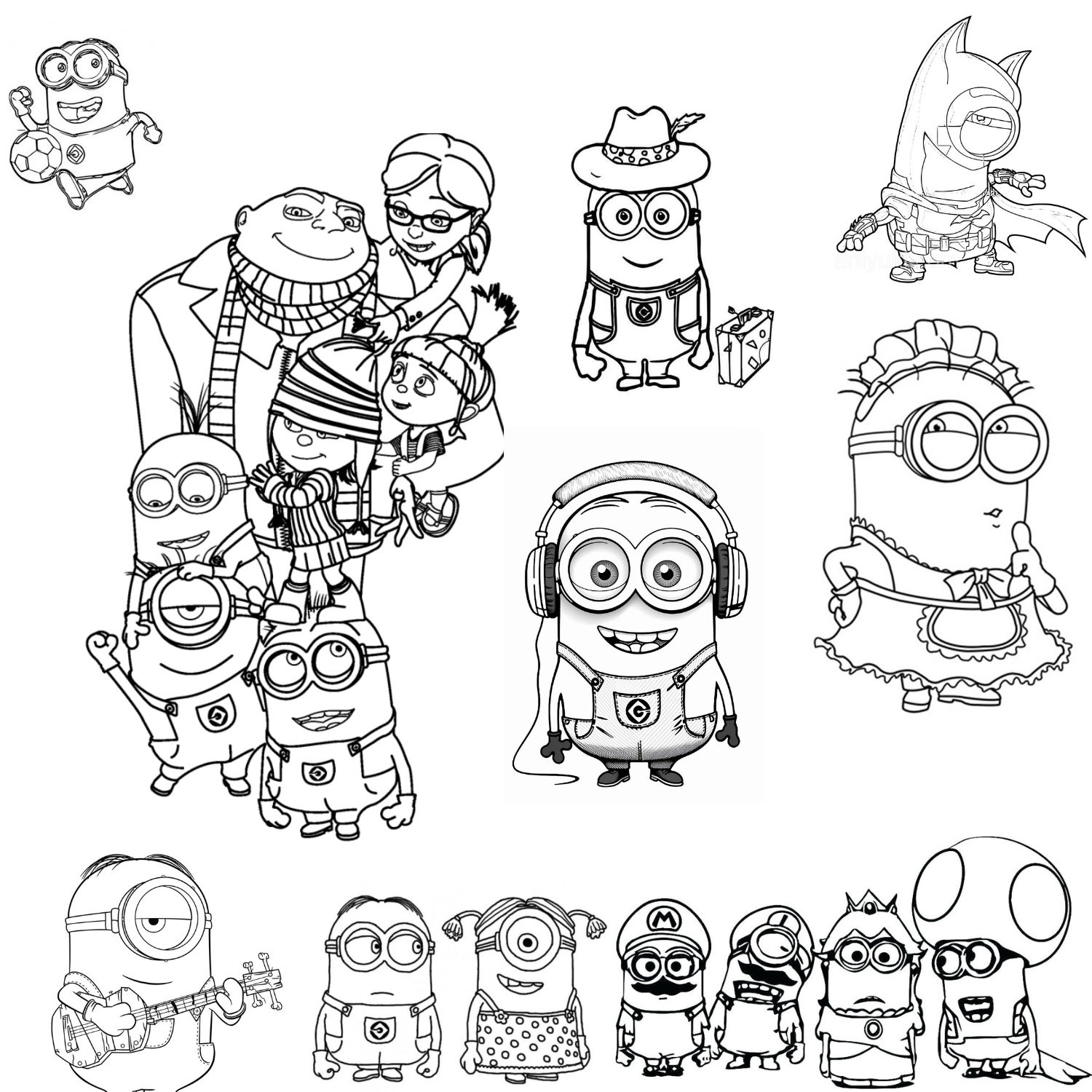 Minions coloring bookkeep your child entertained with our printable minions col made by teachers