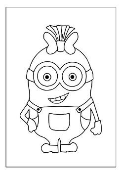 Printable minion coloring sheets collection ignite your childs imagination