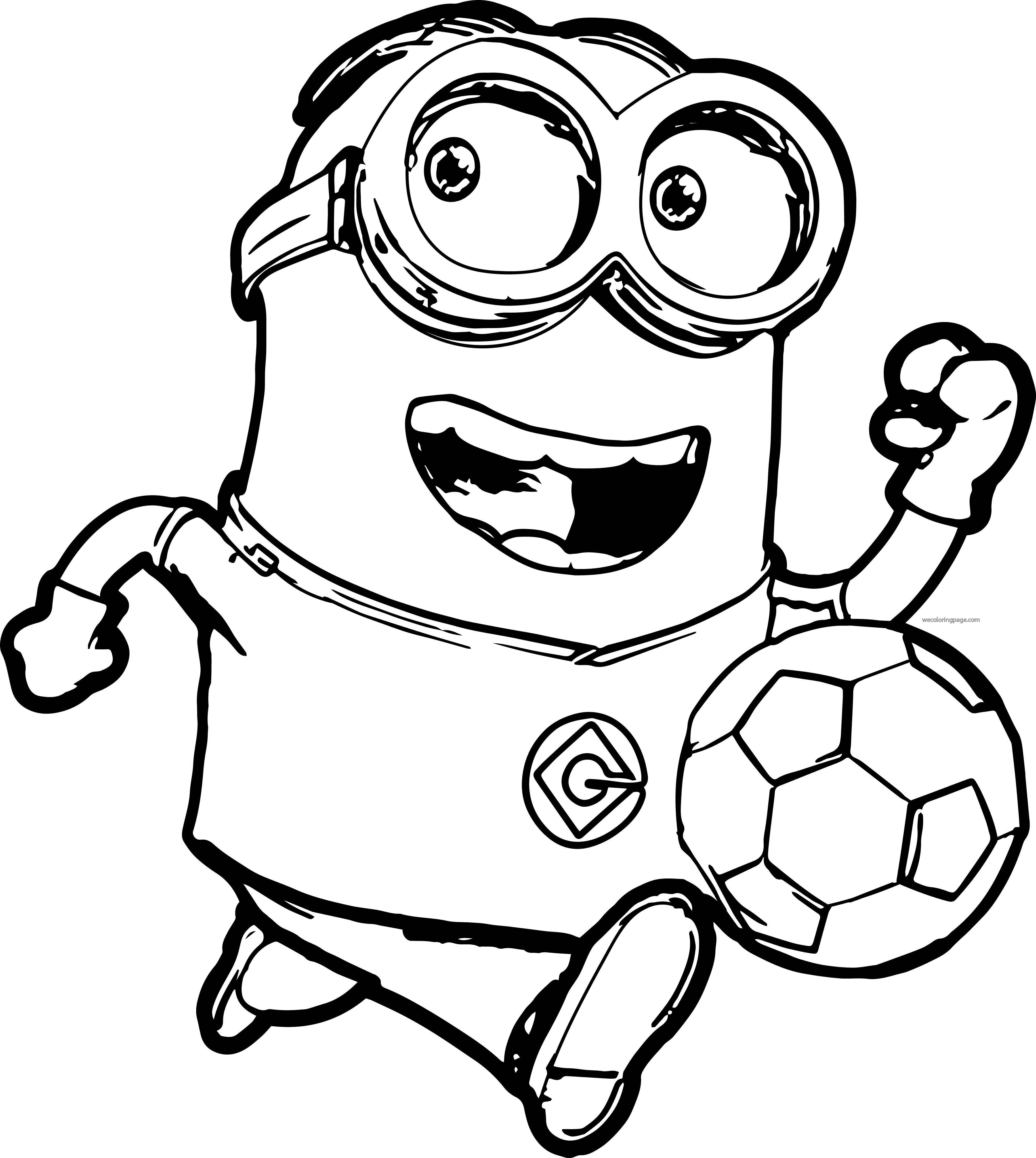 Minion coloring pages