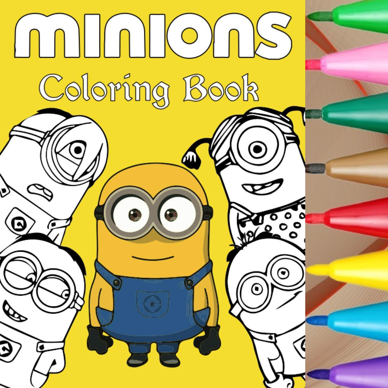 Minions coloring bookkeep your child entertained with our printable minions col made by teachers
