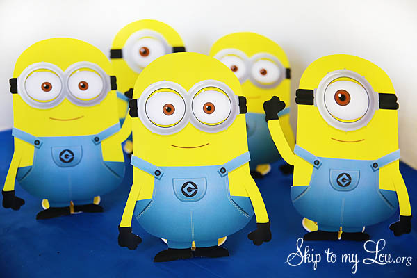 Free printable minions skip to my lou