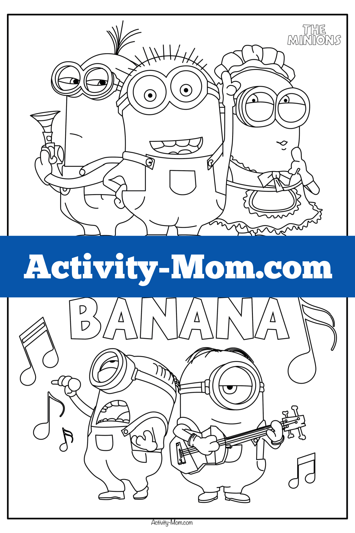 Minions coloring pages free printable