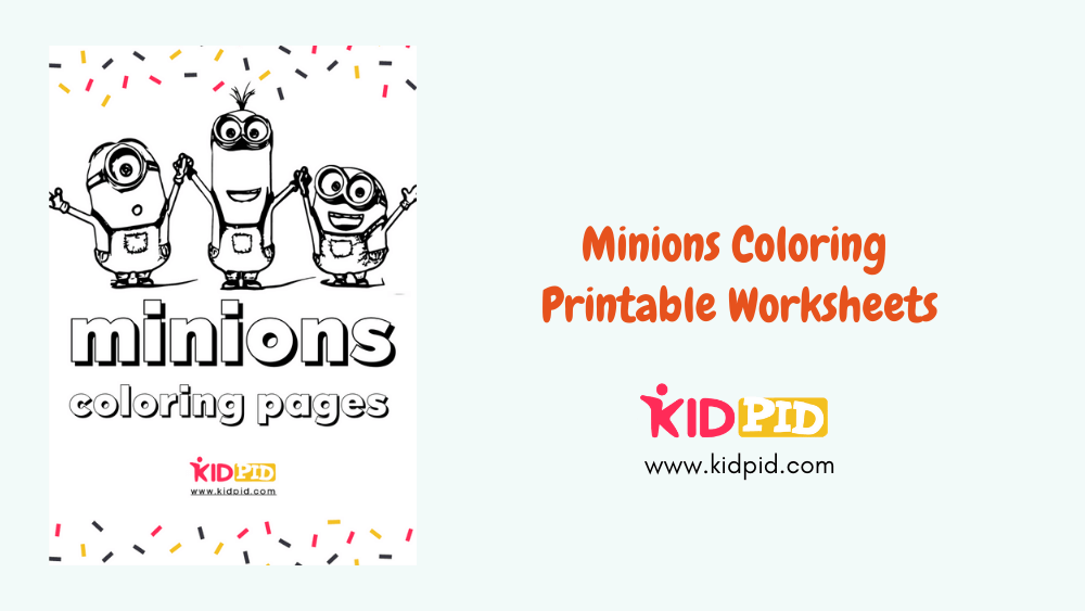 Free minions coloring pages