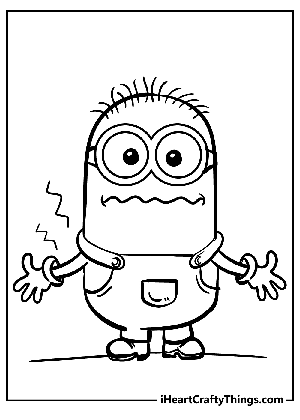 Minions coloring pages free printables