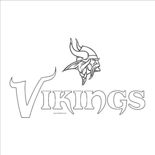 Minnesota vikings coloring page minnesota vikings coloring pages vikings