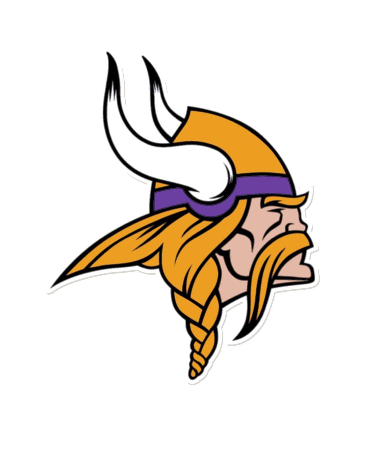 Printable color by number of the vikings logo great for the family r minnesotavikings