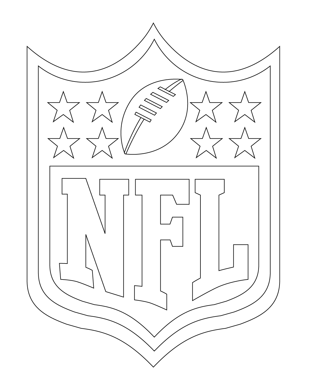 Nfl malvorlagen