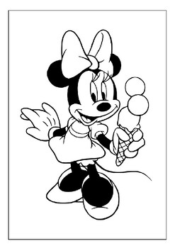 Encourage creativity with our printable minnie mouse coloring pages for kids pdf