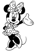 Ðï printable minnie mouse coloring pages for free