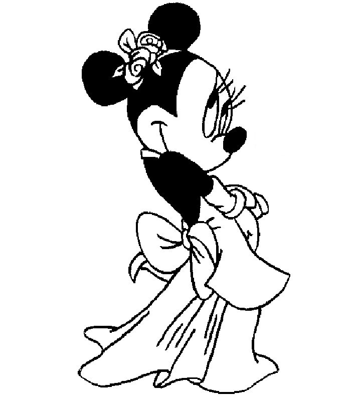 Minnie mouse color pages minnie mouse coloring pages disney princess coloring pages cartoon coloring pages