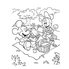 Top free printable cute minnie mouse coloring pages online