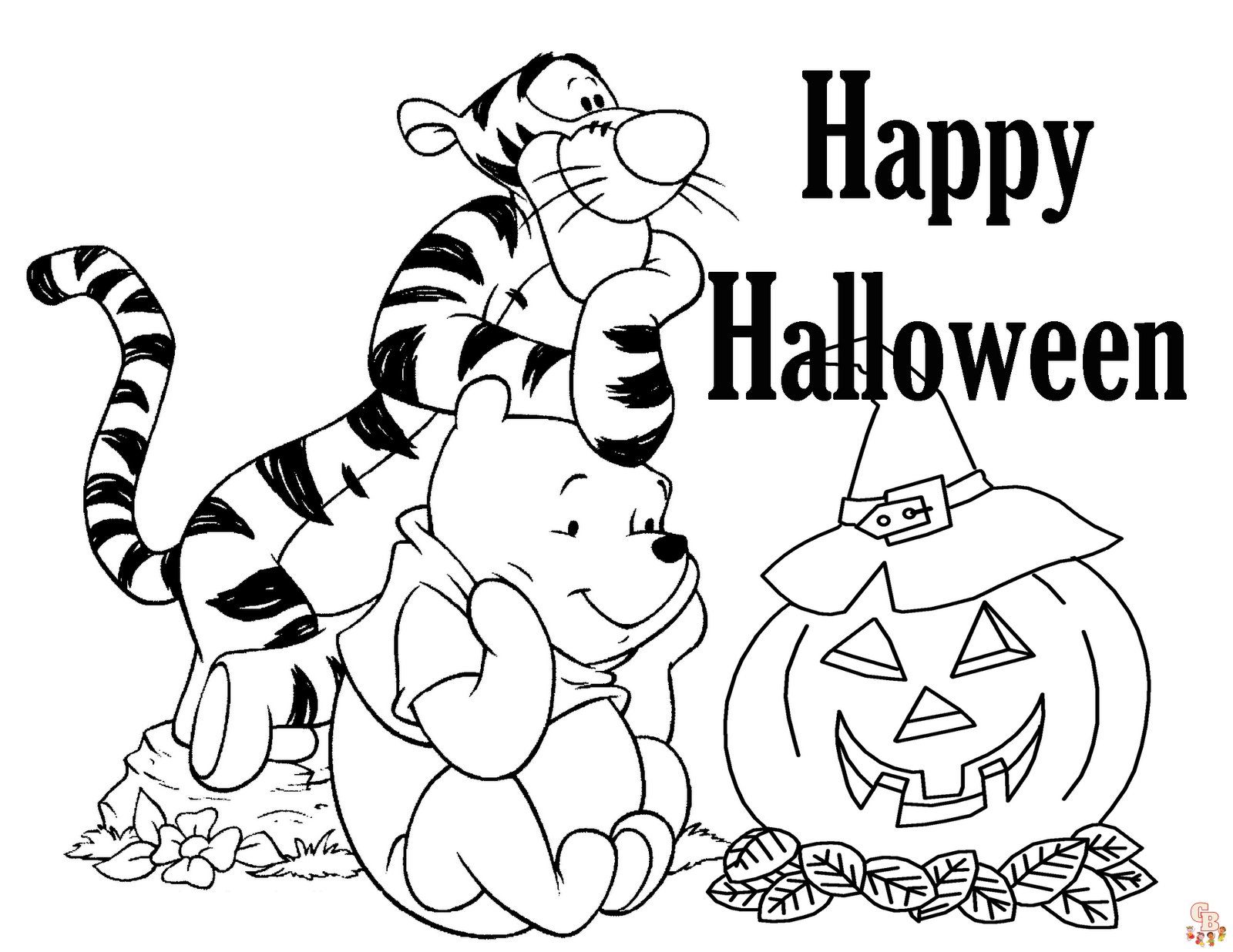 Halloween disney coloring pages free printable