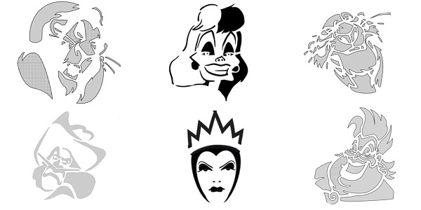 Halloween stencils printable disney stencils for pumpkins