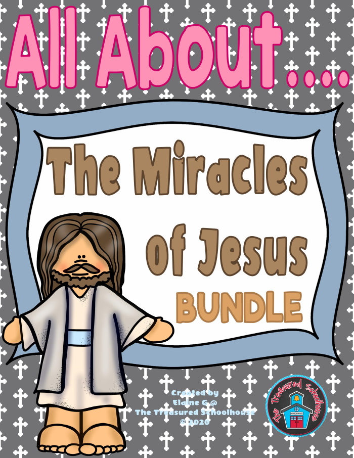 All about the miracles of jesus bundle made by teachers