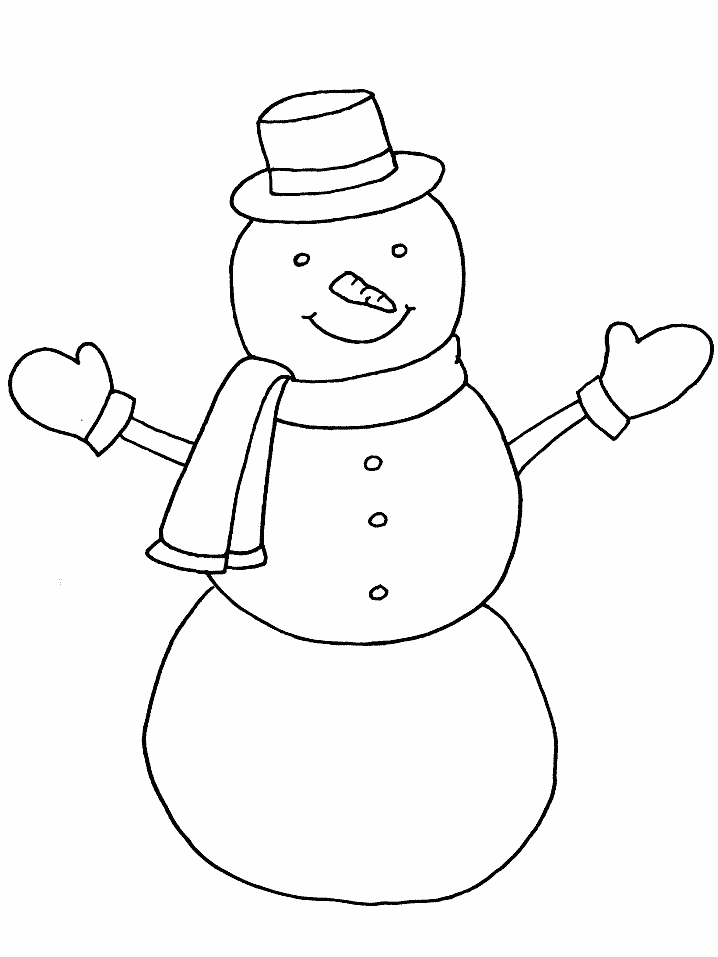 Mittens coloring pages