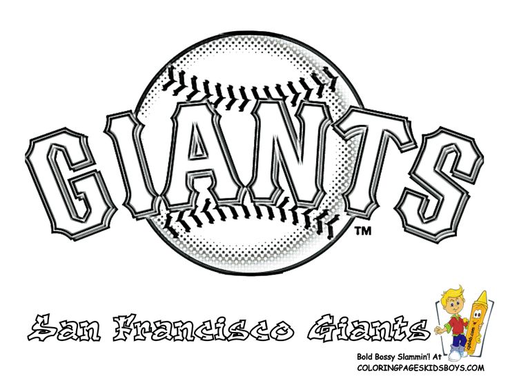 Colorful mlb baseball coloring pages