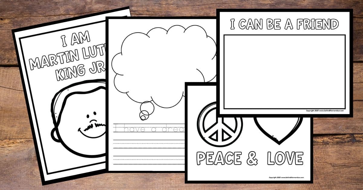 Martin luther king jr coloring pages