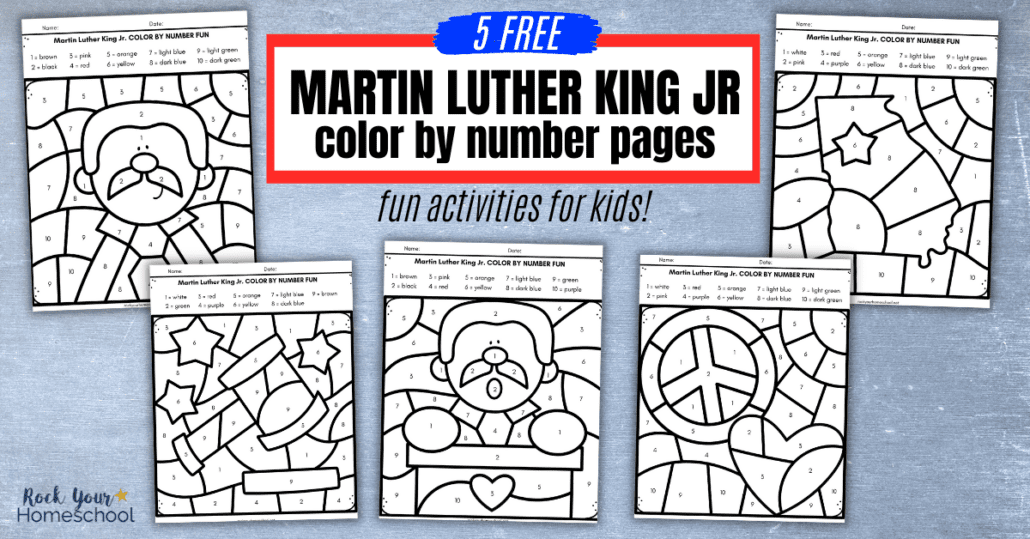 Martin luther king jr coloring pages free printables