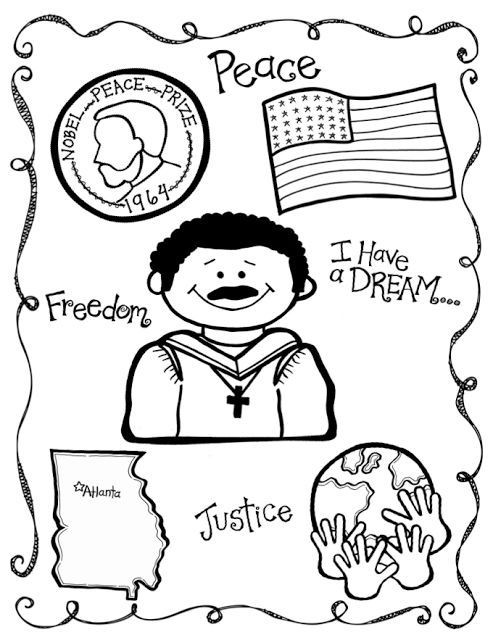 Martin luther king jr coloring pages and worksheets best coloring pâ martin luther king jr crafts martin luther king jr activities martin luther king activities