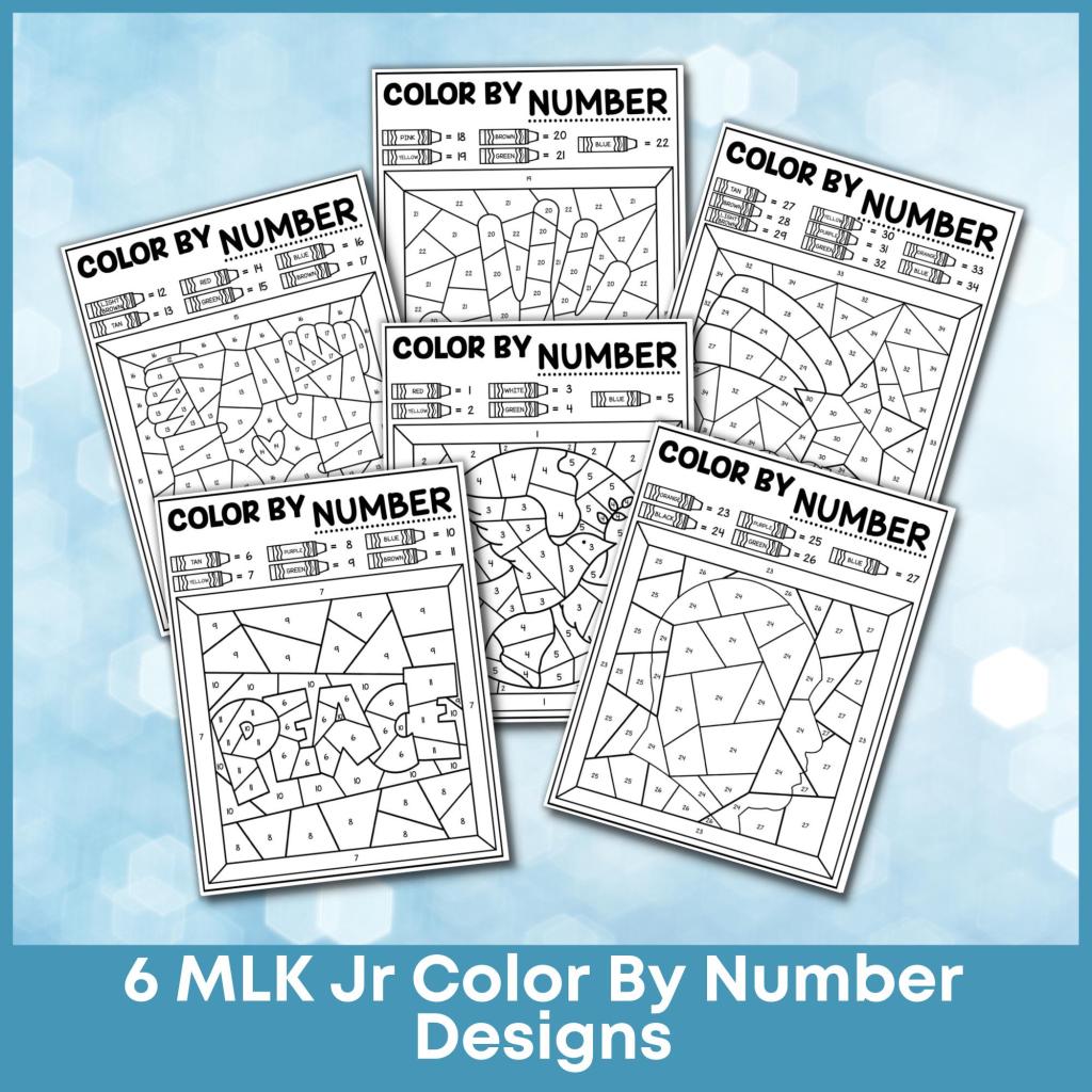 Free martin luther king jr coloring pages