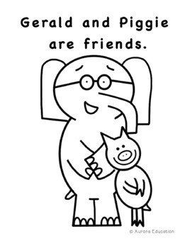 Mo willems elephant piggie coloring book fun activities for early readers