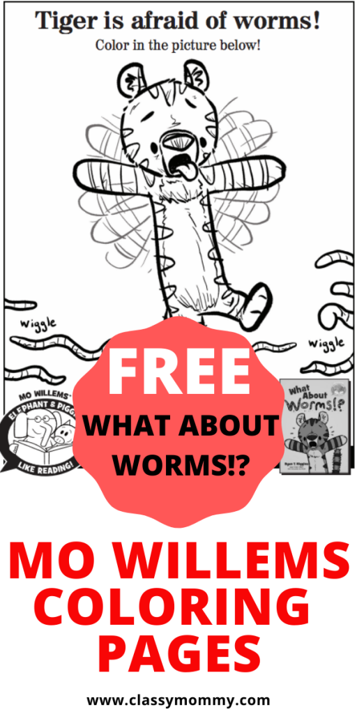 What about worms free coloring pages