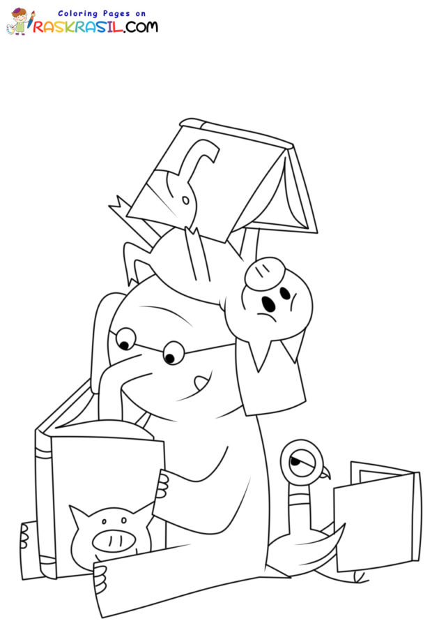 Mo willems coloring pages