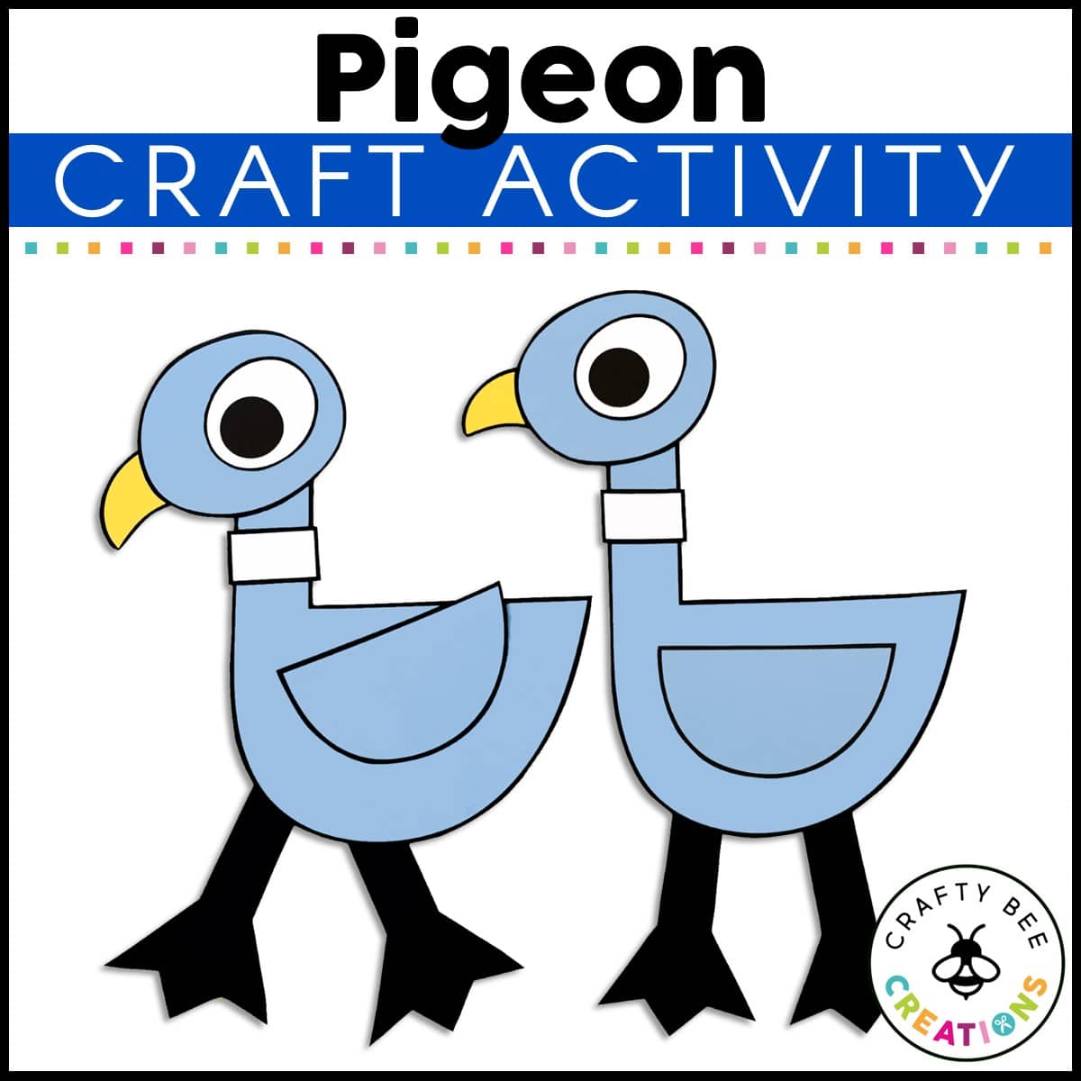 Pigeon craft activity