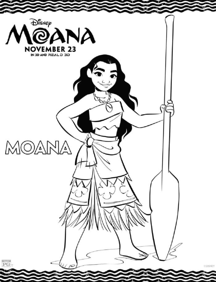 Free moana free printables