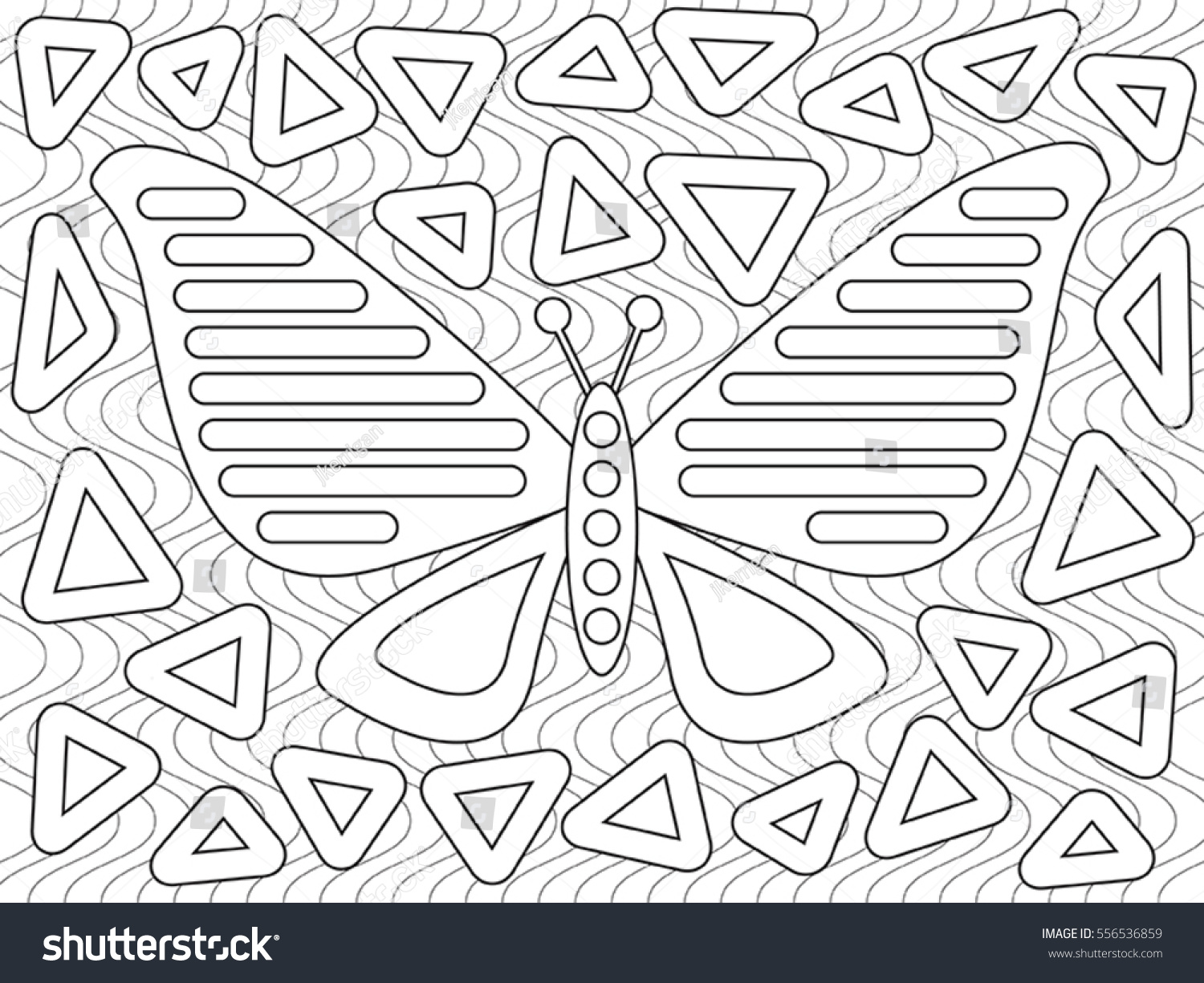 Vector illustration mola design native kuna stock vector royalty free