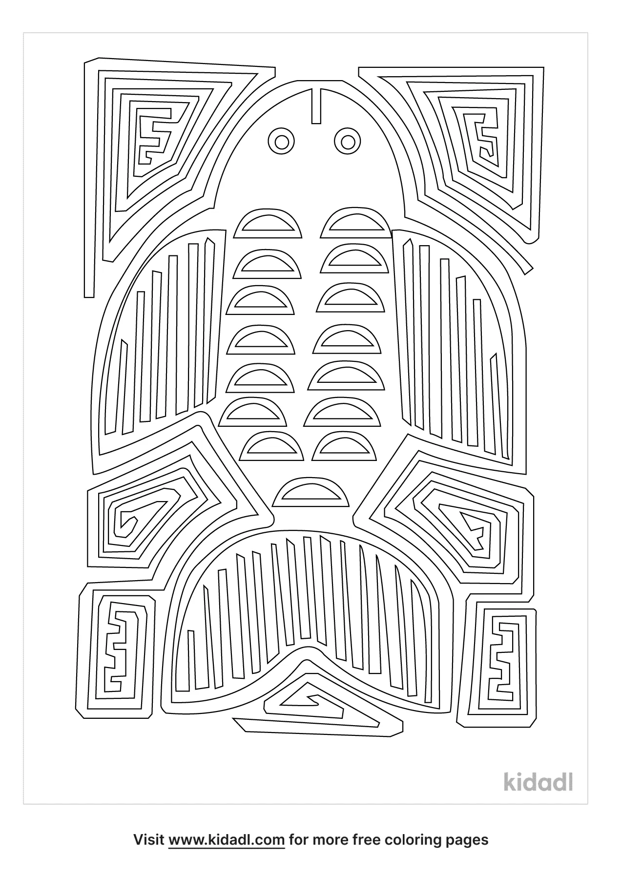 Free mola coloring page coloring page printables