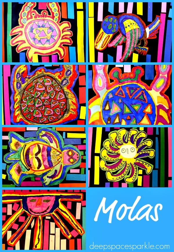 Paper cut molas deep space sparkle