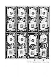 Printable play money