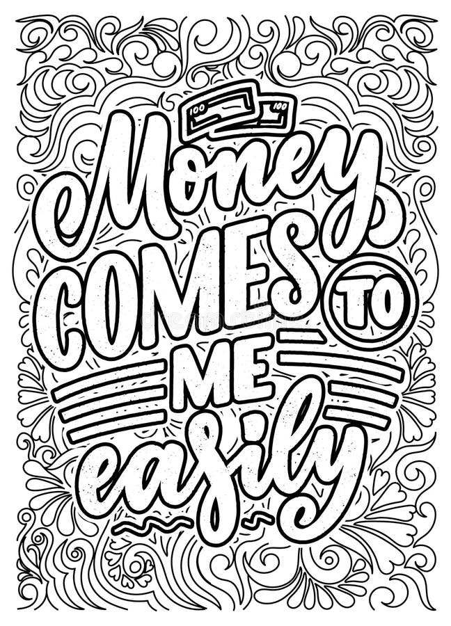 Money coloring pages stock illustrations â money coloring pages stock illustrations vectors clipart