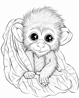 Printable pages monkey pages