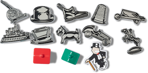 Monopoly pack jibbitzâ charms