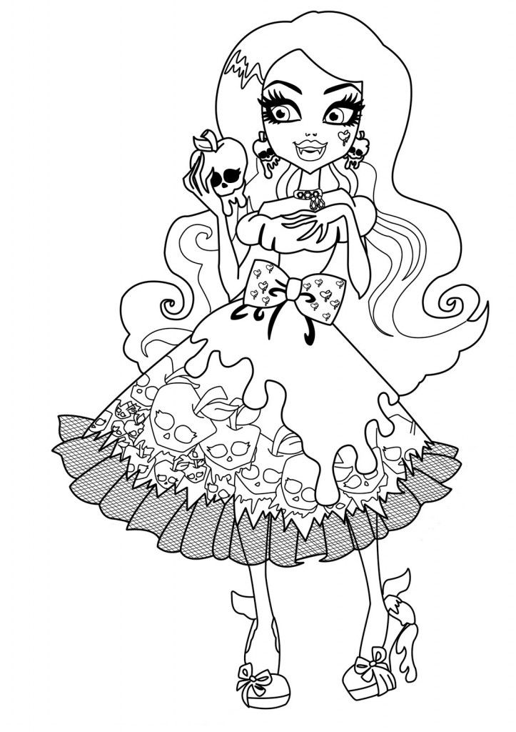 Free printable monster high coloring pages for kids monster coloring pages halloween coloring pages coloring pages