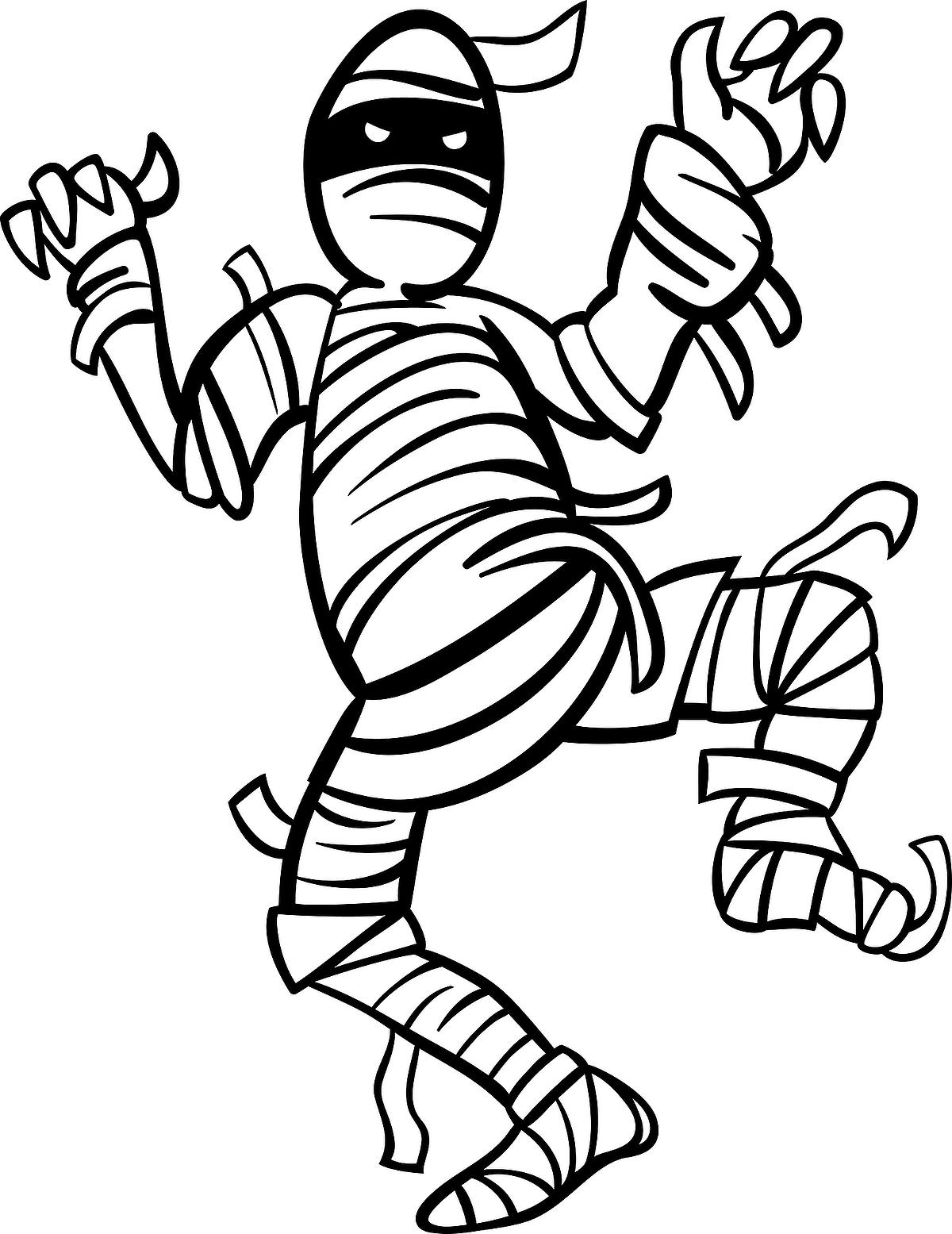 Fun halloween coloring pages for kids monsters zombies mummies more printables mom