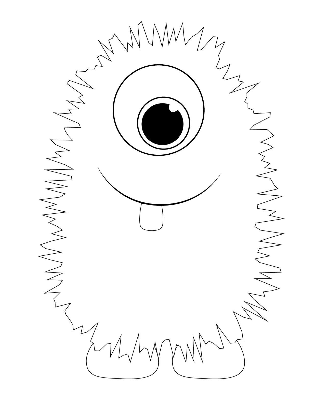 Coloring pages monsters coloring pages