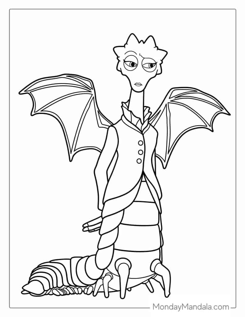 Monsters inc coloring pages free pdf printables