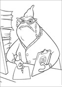 Monster inc coloring pages free coloring pages