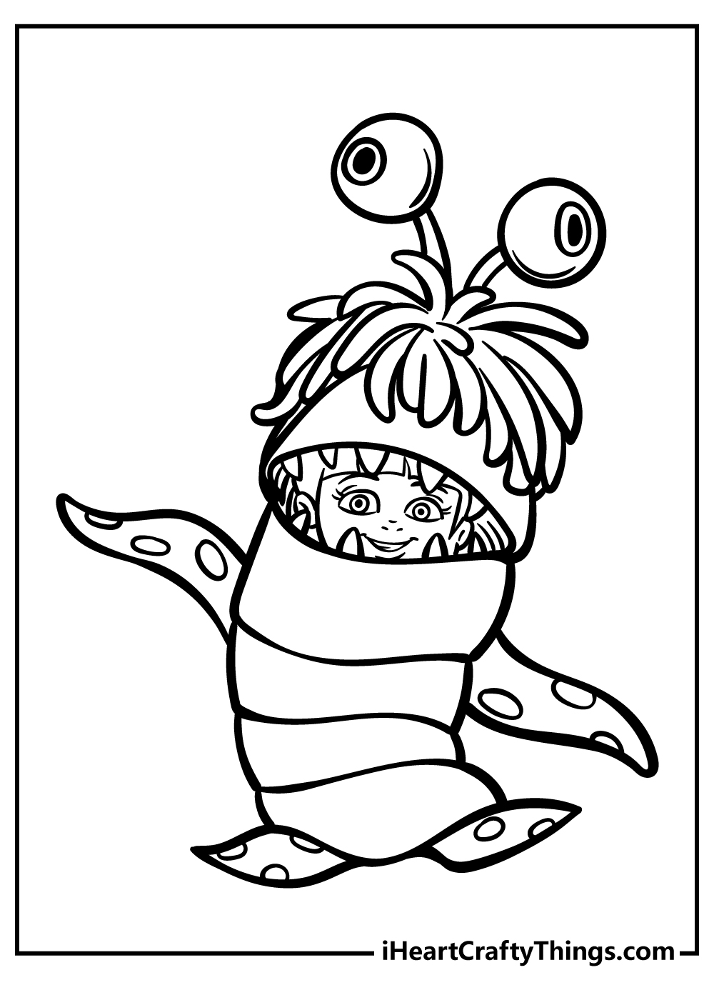 Monsters inc coloring pages free printables
