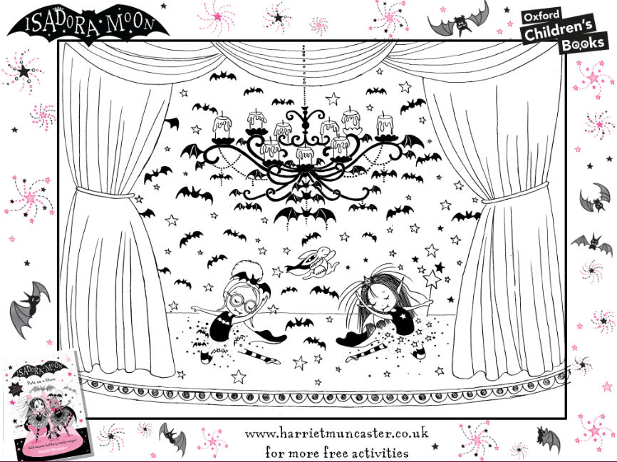 Free isadora moon louring sheets craft activities and resources