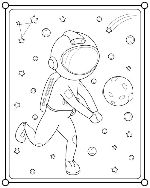 Page moon coloring pages images