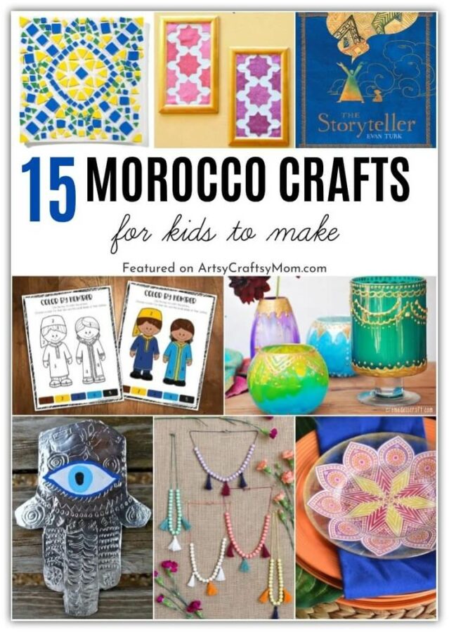 Magnificent morocco crafts for kids