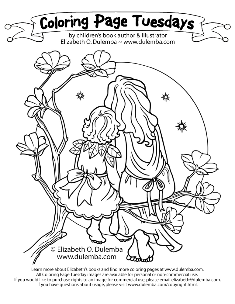 Coloring page tuesday