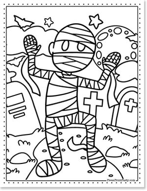 Halloween coloring pages free printable book kids will love